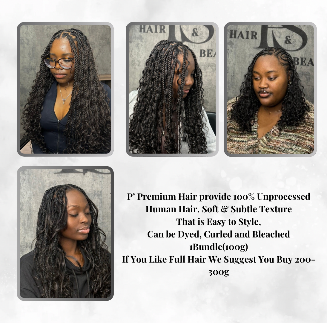 Loose Wave Human Hair for Braids - Image 2